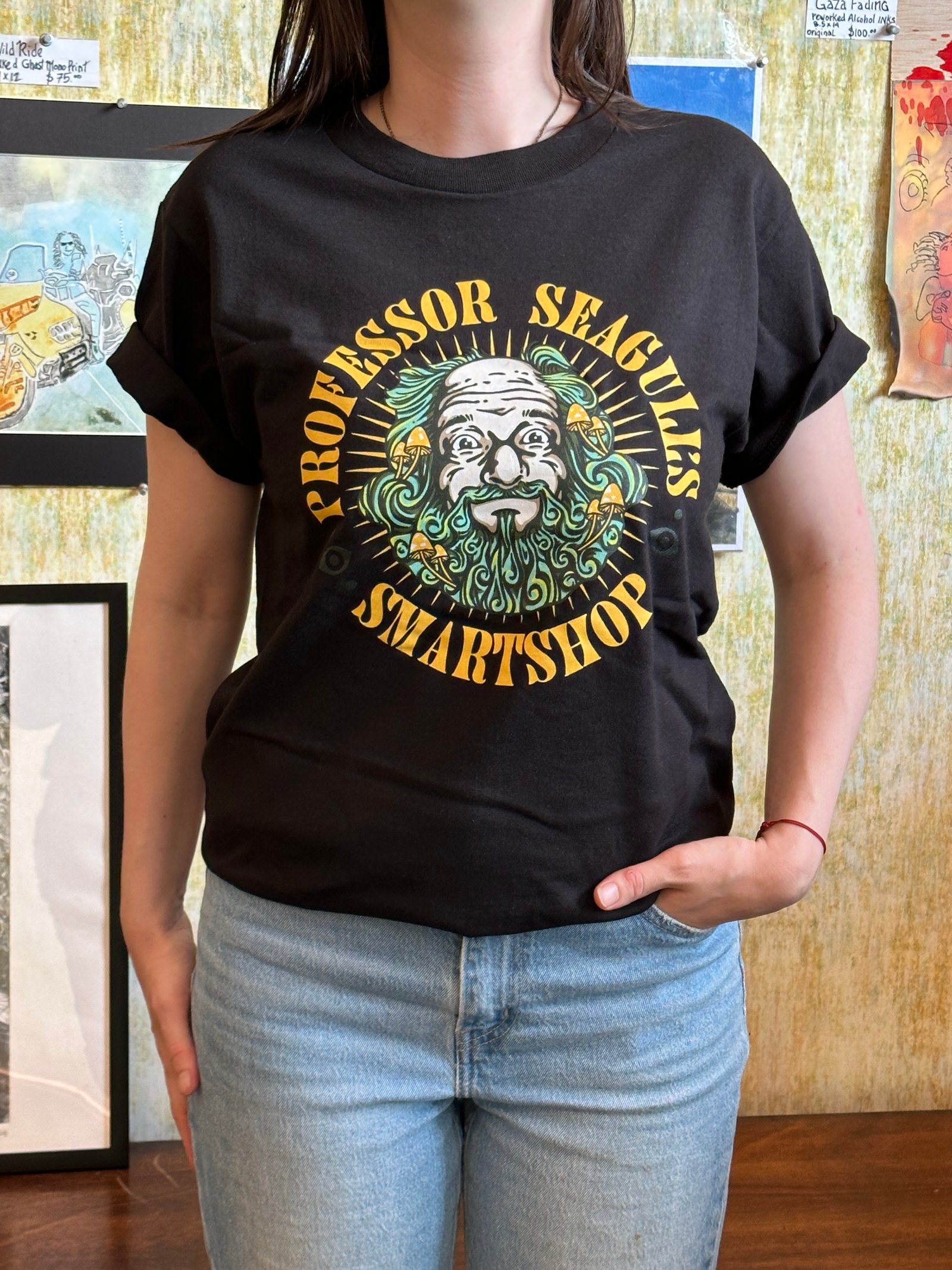 Professor Seagull's T-Shirt S-M-L-XL-2XL-3XL