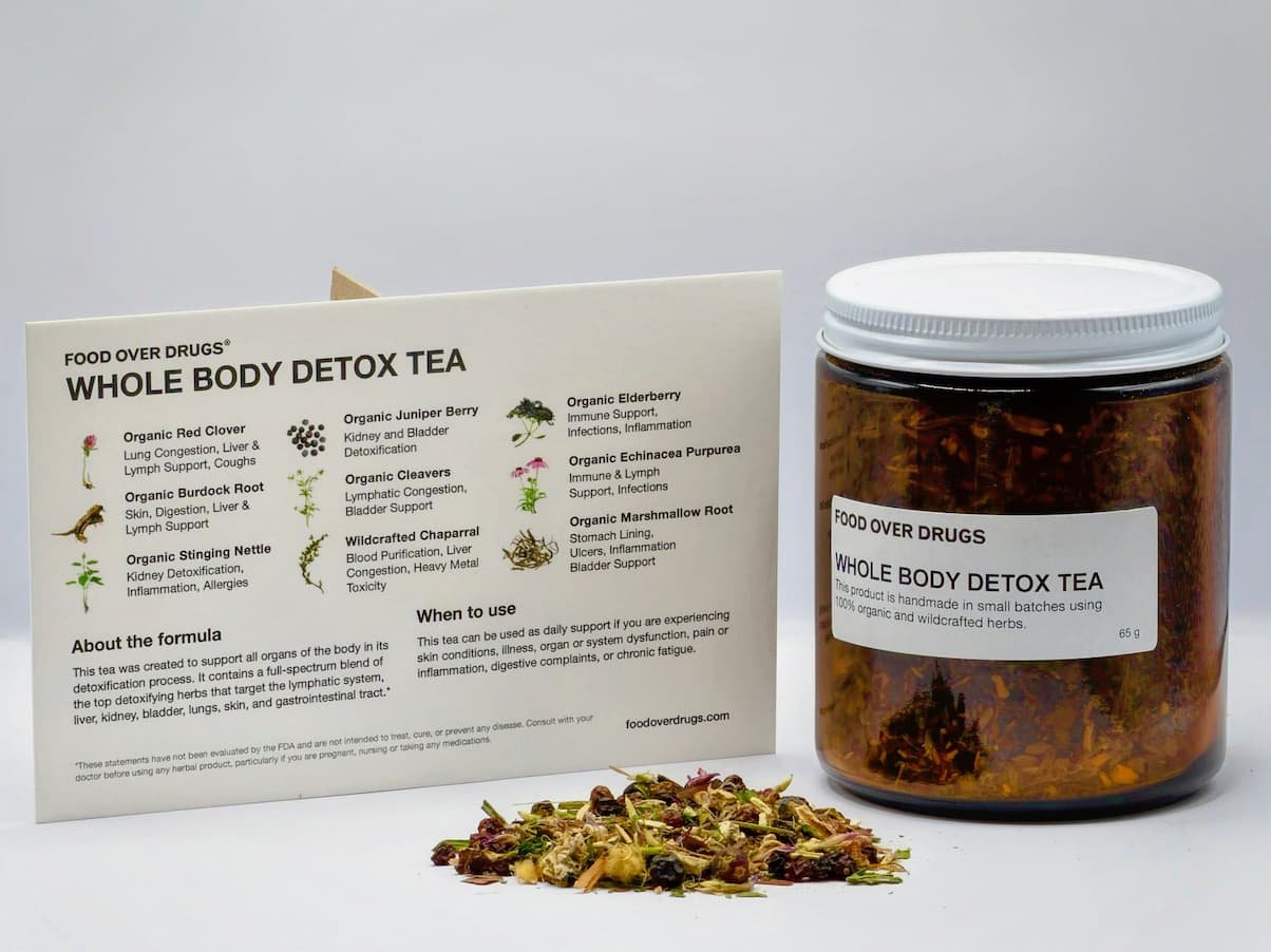 Food Over Drugs - Whole Body Detox Tea